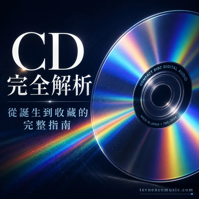 CD 完全解析從誕生到收藏的完整指南封面