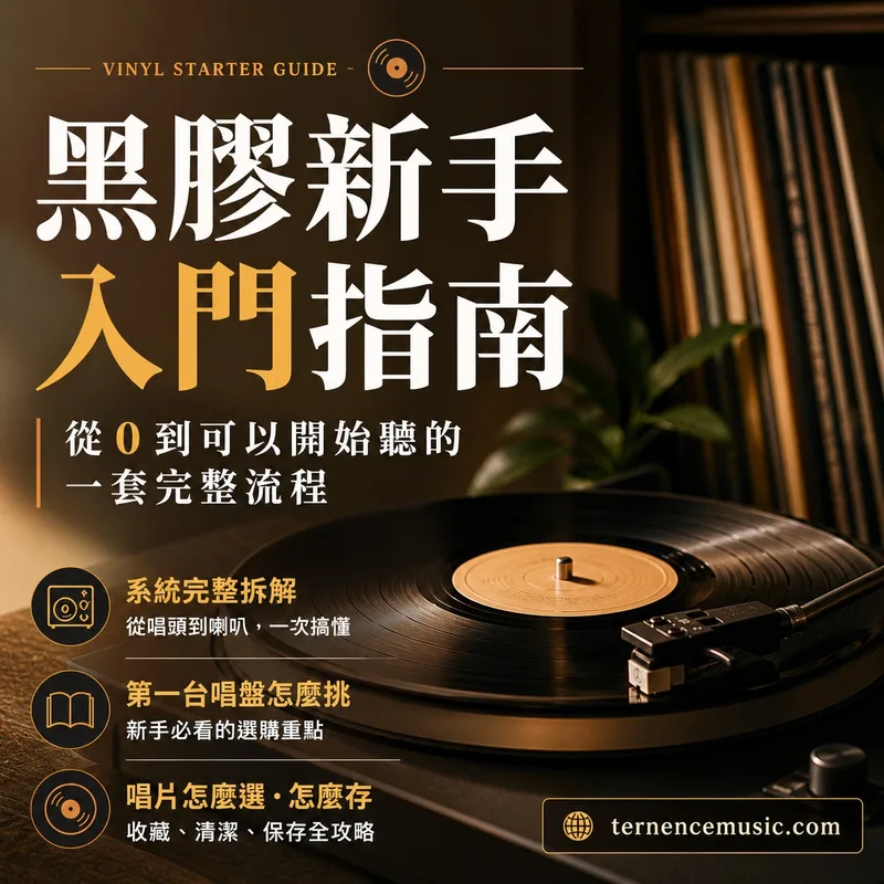 黑膠唱片新手入門指南封面